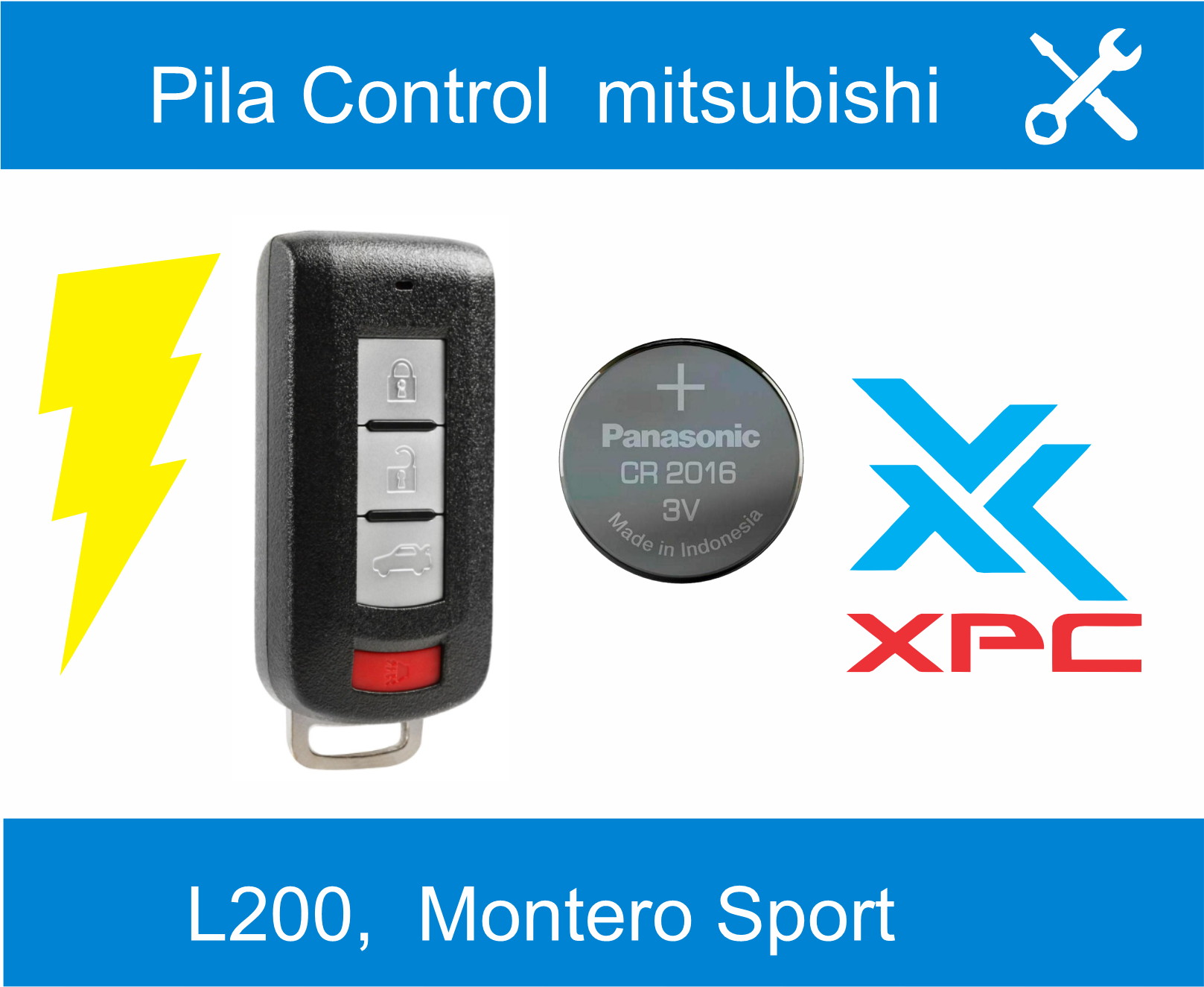 ventas de pila para control vehiculo